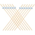thumbnail image 2 of 12pcs Cocktail Pick Cocktail Skewer Long Toothpick Drink Cocktail Decoration, 2 of 8