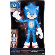 Sonic The Hedgehog 3 Ultimate Talking Sonic 12-Inch Figure, Features 30+ Iconic and Humorous Phrases and Sounds from The Movies, Light-Up Eyes and Quills