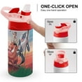 thumbnail image 4 of Kids Water Bottle with Straw - The Lion King 16.9 Oz Stainless Steel Vacuum Insulated Water Bottle for Boys Girls, 4 of 7