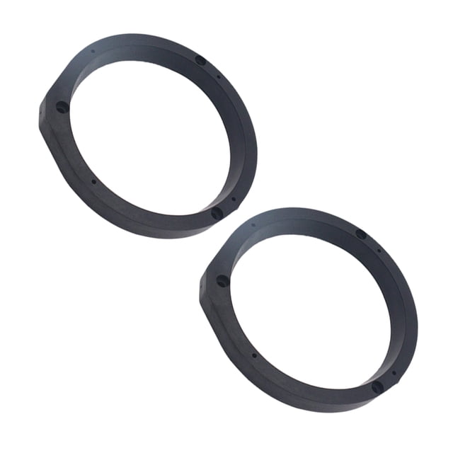WHAMVOX 2pcs Car Speaker Spacers Adapter Stackable Rubber Adapter for Car Audio Enhancement 6.7in
