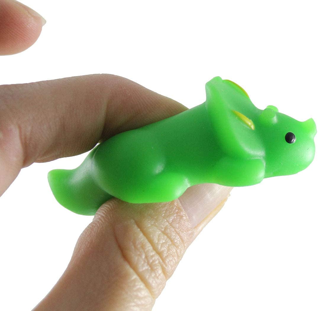 Mini Dinosaur Mochi Squishies - 12 Pc.