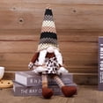thumbnail image 5 of Coffee Gnomes Bar Decor,Coffee Plush Gnome DecorFarmhouse Scandinavian Figurine Coffee Plush Gnome Decor for Home Coffee Table Shelf,Tiered Tray Decor, 5 of 6
