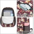 thumbnail image 4 of Corgi Christmas and Candy Cane 17" School Backpacks for Teens,Waterproof Oxford Fabric,S-Shape Padded Straps for School,Travel,Hiking,Camping, 4 of 6