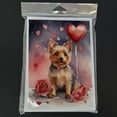 thumbnail image 3 of Australian Terrier Valentine Roses Greeting Cards Pack of 8 7 in x 5 in, 3 of 3