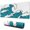 Onde Japonaise (72), variante sur Grand Tapis de Souris pour Gamers - Design Vague Bleu & Blanc Japonais, Bords Cousus, 31.5 X 11.8 Pouces