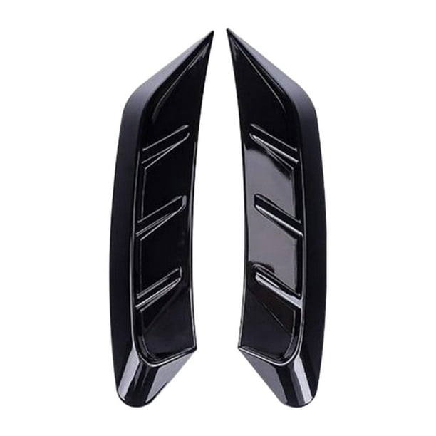 2 pegatinas autoadhesivas para faros delanteros de coche, para párpados y luces traseras Un negro