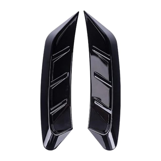 2 pegatinas autoadhesivas para faros delanteros de coche, para párpados y luces traseras Un negro
