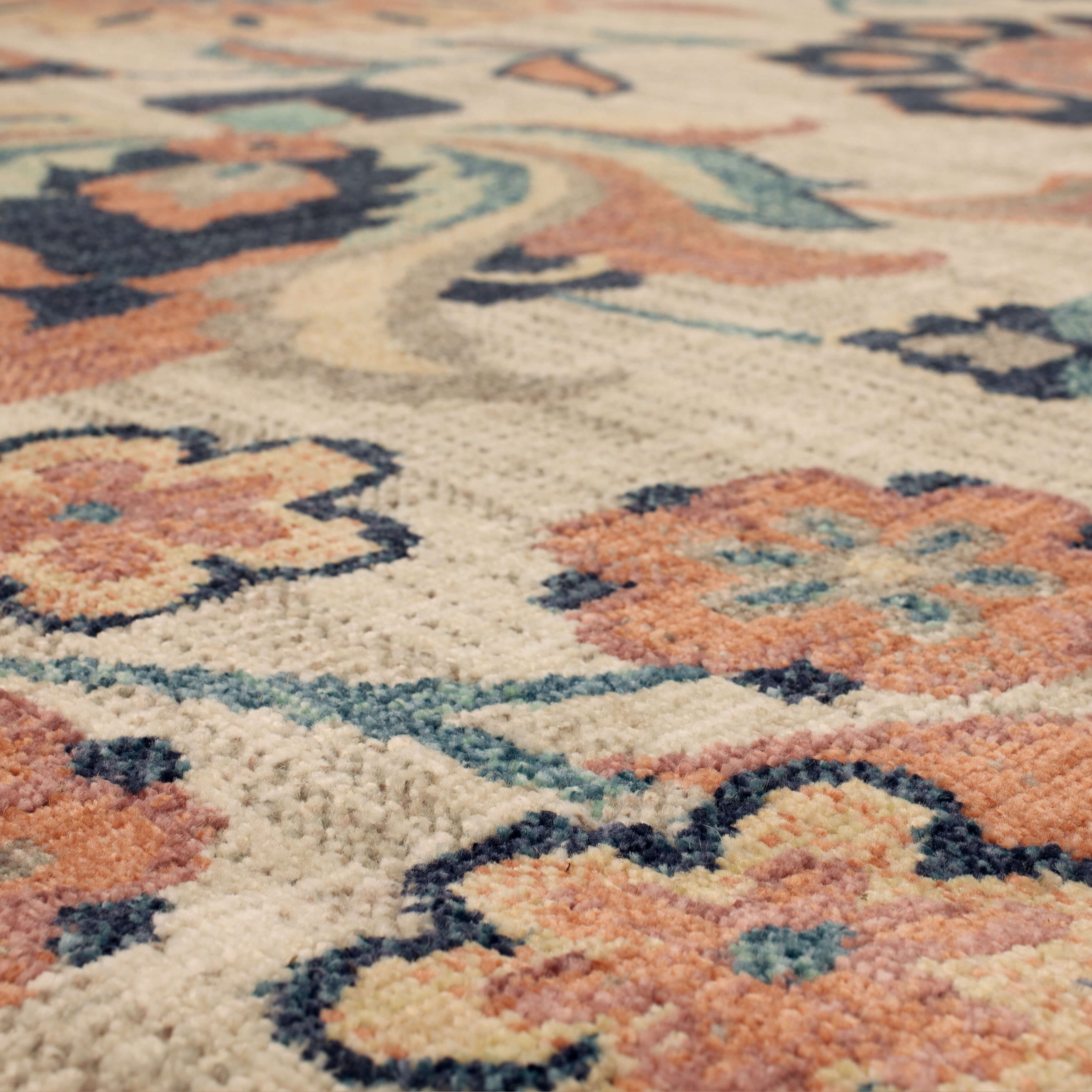 Mohawk Home Floweret Woven Polyester Indooor Area Rug, Multi, 9' x 12'