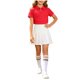thumbnail image 2 of Odeerbi Niñas 3 Piezas Preppy Vestido Tenis Camisa de Golf y Falda Plisada Con Set de Uniforme de La Escuela de Las Medias, 2 of 9