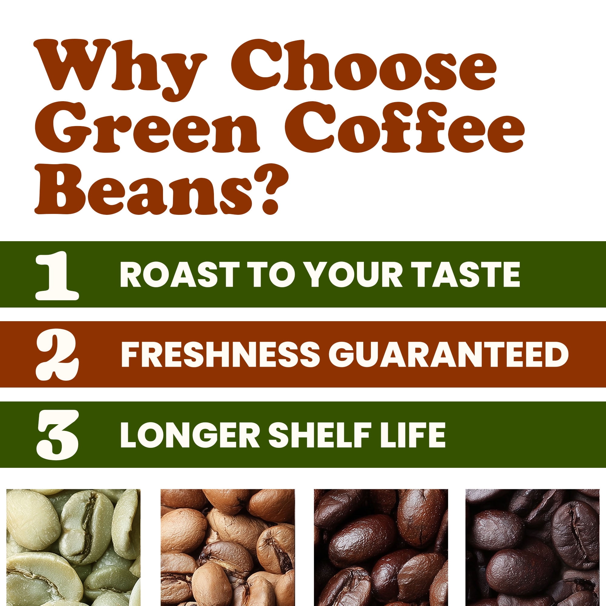 Organic Colombian Huila Arabica Green Coffee Beans, 1.5 Pounds – No-GMO, Vegan, Bulk - by Food to Live