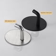 thumbnail image 4 of AOOOWER Self Adhesive Hooks Stainless Steel Strong Sticky Stick on Wall Door Towel Hange, 4 of 17
