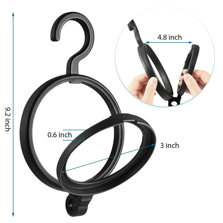 Wig Accessory Tool Support Stand Portable Detachable Plastic Hanger-type  Wig Holder Hook Headgear Display Model Slip-on Support Bracket Care Tool