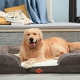 thumbnail image 3 of Laifug Orthopedic Premium Memory Foam Dog Bed, Dog Sofa with Washable and Removable Suede Cover, Waterproof Liner and Non-Slip Bottom, 3 of 7