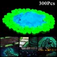 thumbnail image 1 of 300Pcs Glowing Rocks Outdoor Glow Decorative Stones Garden Yard Lawn Luminous Pebbles, 1 of 8