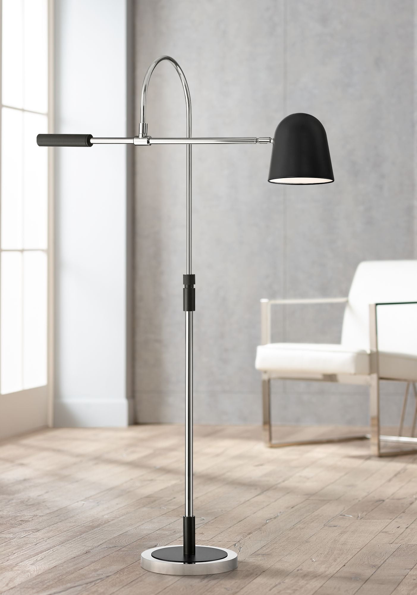 Possini Euro Design Toro Boom Pharmacy Floor Lamp