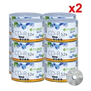 1200 Pack MyEco CD-R CDR 52X 700MB 80Min Economy Logo Top Write Once Blank Media Record Disc