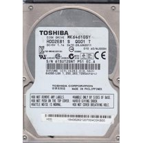 MK6461GSY, A0/MJ000H, HDD2E81 S QG01 T, Toshiba 640GB SATA 2.5 Hard Drive