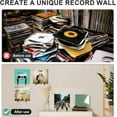 thumbnail image 3 of Wall Vinyl Holder, Wall Vinyl Holder, Wall Vinyl Hanger, Vinyl Frame, Metal Vinyl Holder for Records for Vinyl Album, Photos, Book Presentation and Storage, 3 of 4