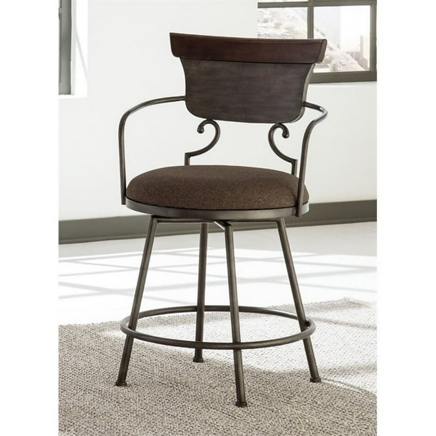 Ashley furniture metal bar stools outlet