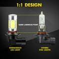 thumbnail image 2 of For Cadillac Escalade ESV EXT 2007-2014 2x Front LED Fog Light Bulbs 6000K White, 2 of 7