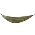 thumbnail image 3 of Hamac de Camping, Hamac Double en Nylon Respirant avec Sangle d'Arbre pour Randonnée en Plein Air Vert Armée, 3 of 8