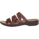thumbnail image 2 of Sandalia Slide Leisa Cacti para Mujer Clarks Marrón Talla 9.5 US, 2 of 5