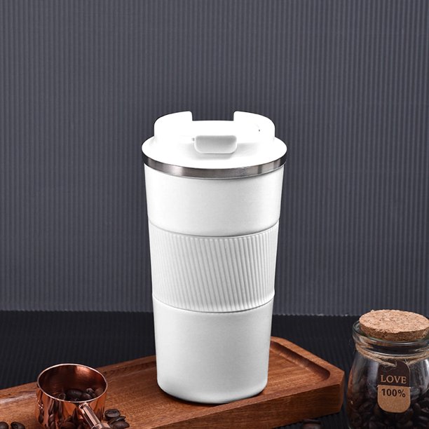 Dvkptbk Foreign Trade Fundamentals of Coffee Cup Insulation Temporary Cup Portable Stainless Steel Accompanying Cup Men and Women Business Car Water Cup Wholesale Water Cup Household Essentials