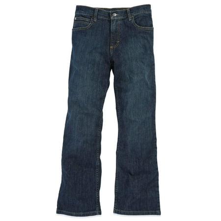 Boys Original Fit Jeans - Wrangler Classic Boot Fit Jean with Flex (Big Boys, Husky, & Slim)