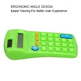 thumbnail image 5 of Uxcell Small Pocket Calculator Home Office Handheld Calculators 8 Digit Display Green 2 Pack, 5 of 6