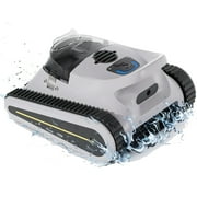Seauto Shark Robotic Pool Vacuum for Above Inground Pool Cordless Automatic Pool Cleaner
