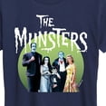 thumbnail image 3 of The Munsters - The Munsters Group Photo - Women's Short Sleeve Graphic Tee, 3 of 5