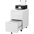 thumbnail image 4 of 3 Drawer File Cabinet with Lock and 4 Keys, Mobile Metal Filing Cabinet, File Cabinets for Home Office, Under Desk, Pre-Assembly, File Drawer, Letter/Legal/A4 Hanging File Folders, 4 of 17