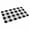 Black, variant on Black White Plaid Door Mat Indoor Outdoor, Spring Farmhouse Buffalo Checkered Non Slip Welcome Mat with Rubber Backing, Absorbent Fabric Front Door Mats Entryway Rug for Home Patio Entrance 16"x24"
