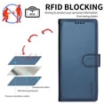 thumbnail image 6 of For Samsung Galaxy S26 FE 5G 6.7inch Phone Case Wallet, RFID Blocking Magnetic Buckle Flip Leather TPU Cover with Card Holder Wrist Strap Shockproof Phone Case,Blue,For Galaxy S26 FE 5G, 6 of 9