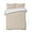 Cream, variant on Quilts Queen Size, White Soft Comforter Bedding Set for Bed, Farmhouse Burlap Solid White Color Modern Linen Texture Lightweight Quilted Bedspread with Pillow Cover(2 Pieces), 90x96 Inch