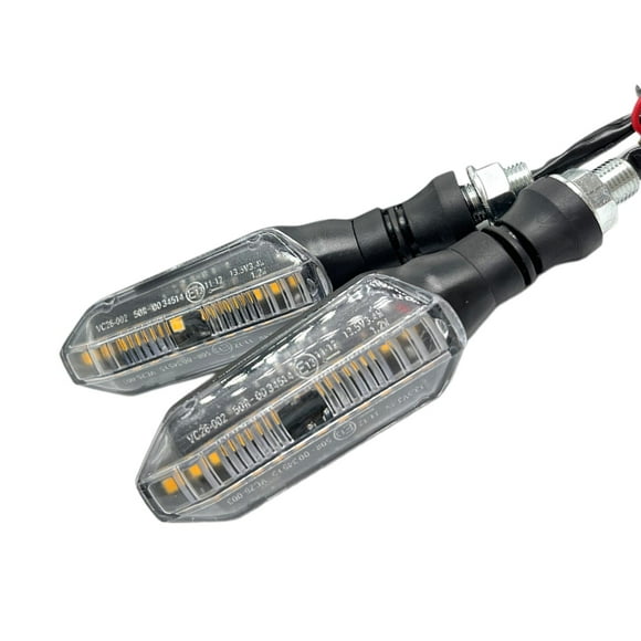 S SERENABLE Clignotants de Moto Clignotants à Eau Courante Lampes Clignotantes pour Lumière Stable