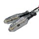 thumbnail image 1 of Intermitentes para motocicleta, luces de giro para motocicleta, lámpara universal para motocicleta Luz fija, 1 of 9