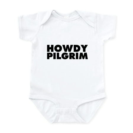 

CafePress - Howdy Pilgrim Infant Bodysuit - Baby Light Bodysuit Size Newborn - 24 Months