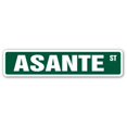 thumbnail image 1 of SignMission SS-ASANTE 4 x 18 Po Chambre Nom d'Enfant Signe de la Rue - Asante, 1 of 4