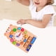 thumbnail image 1 of Clasificador de formas de madera, reloj de enseñanza, rompecabezas de aprendizaje temprano, juguete apilable, rompecabezas Montessori multifuncional Hugo Reloj de clasificación de formas, 1 of 10