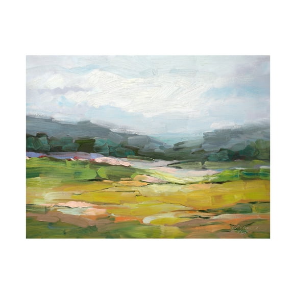 Canvas Wall Art - Rebecca Fox 'Quiet Place' Wall Art for Living Room, Bedroom, or Office Décor by Trademark Fine Art - 19 x 14 Inches