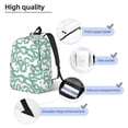 thumbnail image 4 of Lsque Hand Drawn Snake Pattern Canvas Daypack, Durable Backpack, High-quality Versatile Backpack,Vintage Compact Backpack-Small, 4 of 6