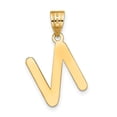 thumbnail image 3 of Auriga Fine Jewelry 14K Yellow Gold Bubble Letter N Initial Pendant for Women, 3 of 6