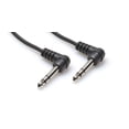 thumbnail image 2 of 2 Hosa CSS-105RR 1/4" TRS Right Angle 5 Foot Balanced Interconnect Audio Cables, 2 of 2
