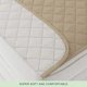 thumbnail image 5 of Funda Sofá Chaise Lounge Subrtex Reversible con Correa Elástica Ajustable Arena, 5 of 5