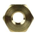 thumbnail image 6 of Couplings Company 110JC Brass 1/4 in FNPT x 3/4 in MNPT Hex Bushing Pipe Fitting Reducer, 6 of 7