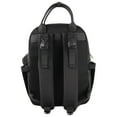 thumbnail image 3 of Baby Essentials ‘The Essential’ Multi-Pocket Mesh Padded Back Baby Diaper Bag Backpack with Insulated Bottle Pockets, Detachable Pacifier Pouch and Stroller Straps in Black, 3 of 7