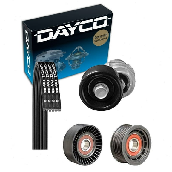 Dayco Main Drive Serpentine Belt Drive Component Kit compatible with Hyundai Tucson 2.0L 2.4L L4 2012-2013