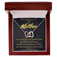 thumbnail image 4 of To Mom The Sweetest Name Inseparable Necklace, 4 of 20
