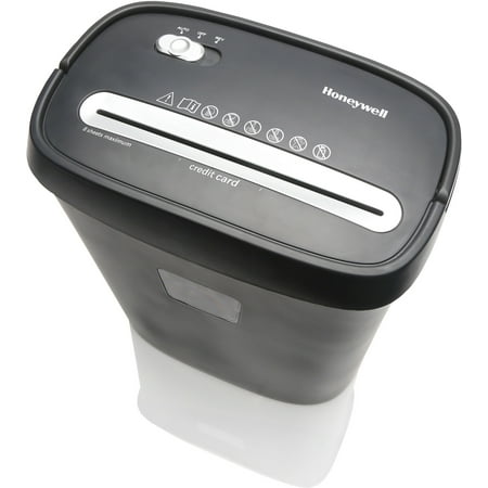 Honeywell - 8-Sheet Capacity Crosscut Paper Shredder - Black
